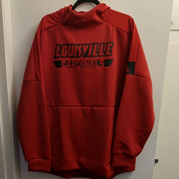 Adidas Louisville Cardinals Pullover Hoodie XL - Picture 3 of 4